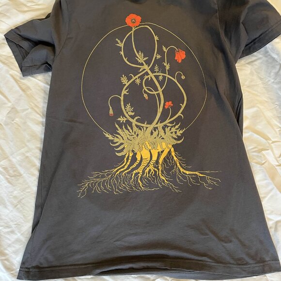 Fleet Foxes Cat Strum T-Shirt Men’s L – Grey – Short Sleeve Band Tee - Picture 2 of 2